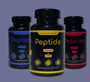 High-purity research peptides in laboratory vials
